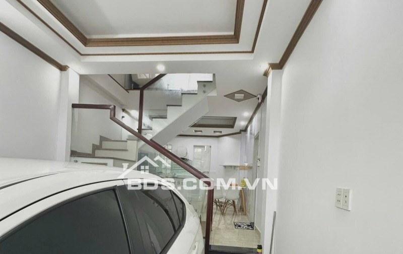 HẺM XE HƠI 7M OTO NGỦ TRONG NHÀ - ĐOÀN THỊ ĐIỂM - P1 - 4 TẦNG - MỚI 99% ĐỦ CÔNG NĂNG - DOANH THU GẦN 40 TR/TH.