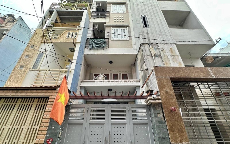 HIẾM - [#QUẬN_3] - 5 TẦNG - 2 MẶT HẺM Ô TÔ TRƯỚC SAU, VÀI BƯỚC 1 TRỤC RA MẶT TIỀN - 70M2.