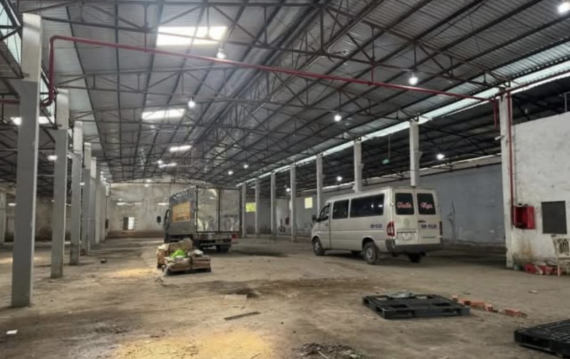 Cho thuê kho xưởng 1400m2 Hà Huy Giáp Quận 12