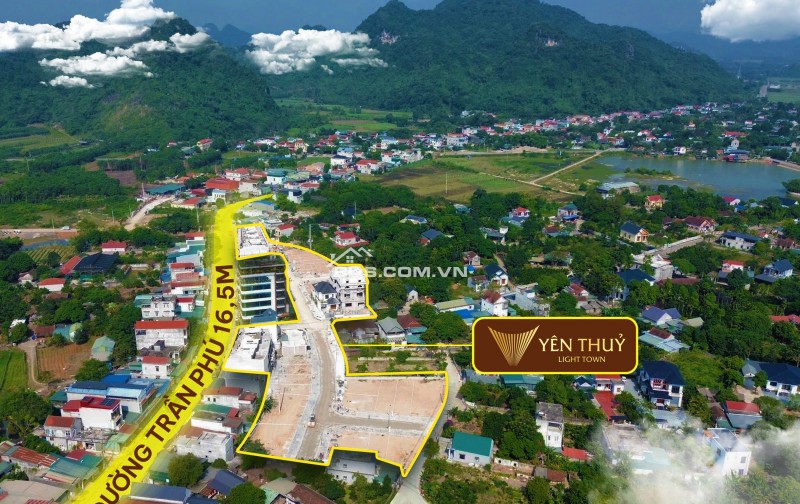 ĐẤT NỀN SẴN SỔ ĐỎ, VỊ TRÍ LÕI KHU DÂN CƯ THỊ TRẤN TRẠM, HÒA BÌNH