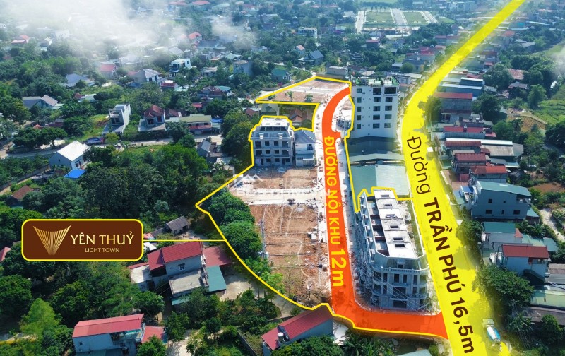 ĐẤT NỀN SẴN SỔ ĐỎ, VỊ TRÍ LÕI KHU DÂN CƯ THỊ TRẤN TRẠM, HÒA BÌNH