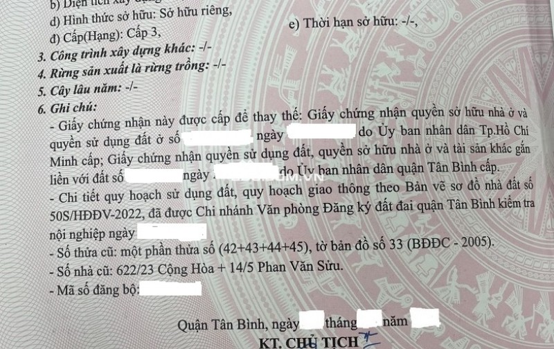 Bán Nhà  Cộng Hòa , P.13, Q. Tân Bình, HCM, 77m2,  10.5 tỷ