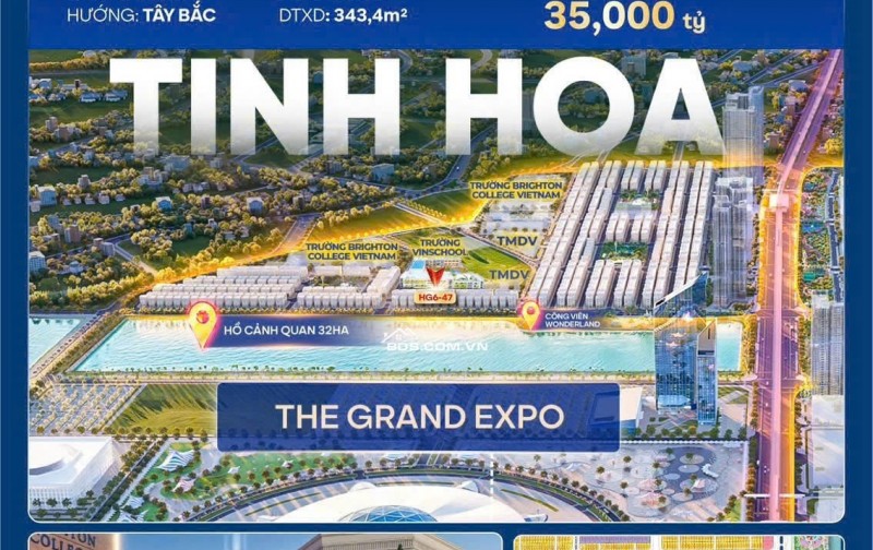 Sở hữu ngay siêu phẩm biệt thự HG6-4x 
vinhomes cổ loa