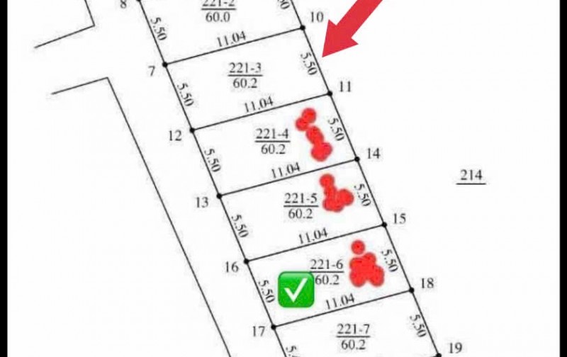 Cần bán gấp tại Cánh Chủ, Bình Yên, Thạch Thất. Diện tích 60,2m full thổ 