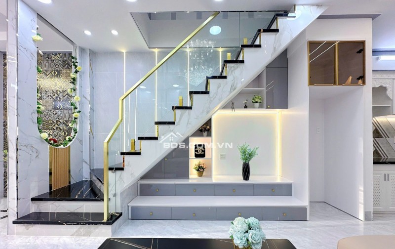 Siêu phẩm nhà trệt lầu mới xây đẹp hẻm tổ 3 Hồ Bún Xáng, An Khánh, Ninh Kiều