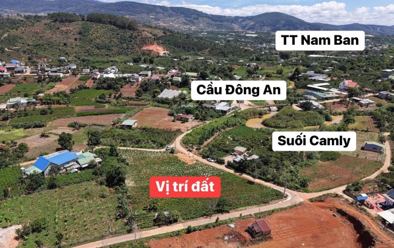 Đất nền Nam Ban sẵn sổ. Khu dân cư hiện hữu.về đà lạt 23km