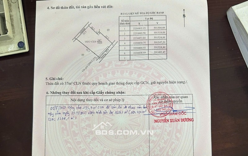 Cực hót bán lô đất tại QUất Lâm Nam ĐỊnh ngay sát bờ biển giá nhỉnh tỷ