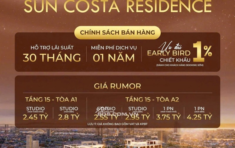 SUN COSTA – biểu tượng sống sang ven biển, đang khiến thị trường đảo điên từng giờ