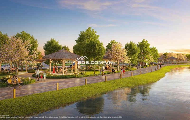 Bán Biệt thự Song Lập mặt Sông Bình Minh 228m -giá 54 tỷ Vinhomes Đan Phượng