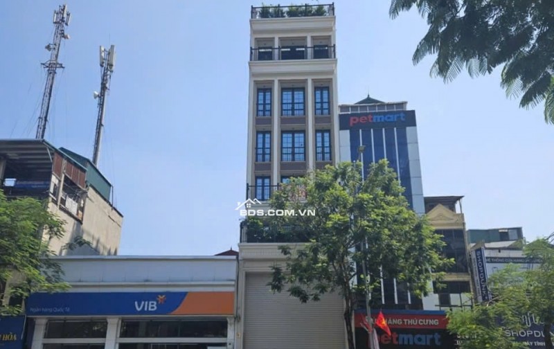 Tòa Văn Phòng VIP Nhất Mặt Phố Văn Cao, Ba Đình, 101m2 10 Tầng MT 6m, Chỉ 95 Tỷ