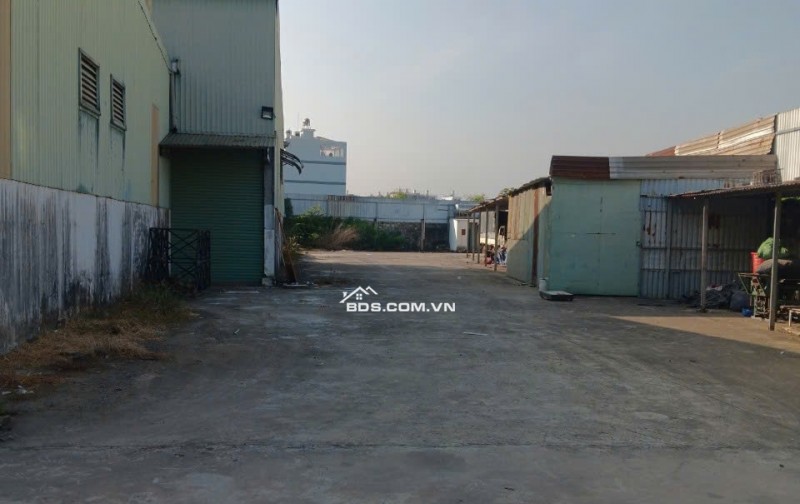 Bán đất, xưởng 2000m2 , hẻm 12m Bình Thành, gần đường A8, 30x75, 90 tỷ