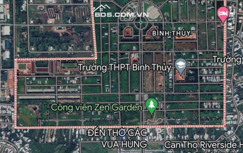 Bán nền DT: 4,5 x 21 = 94,5m2 KDC Ngân Thuận - Quận Bình Thuỷ TP Cần Thơ