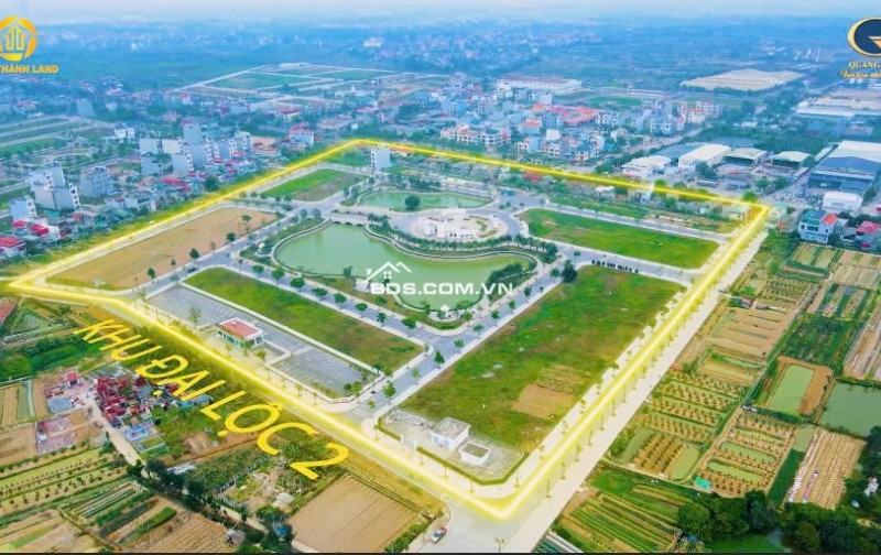 PHÚ QUÝ GOLDEN LAND - ĐẤT BIỆT THỰ VIEW HỒ - SỔ ĐỎ TỪNG LÔ