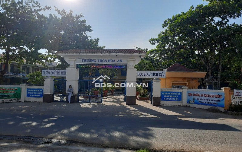 Cần bán lô đất đối diện Trường THCS Hòa An (5.5m x 20m) DH21- Phú Ân-Hòa An-Phú Yên
