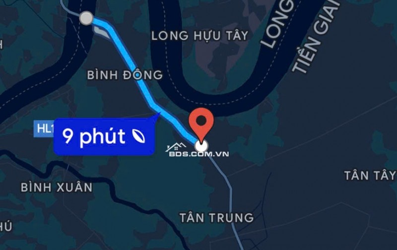 BÁN GẤP LÔ ĐẤT MẶT TIỀN QUỐC LỘ 50 – TP GÒ CÔNG Rộng 3.400m2.rẻ.