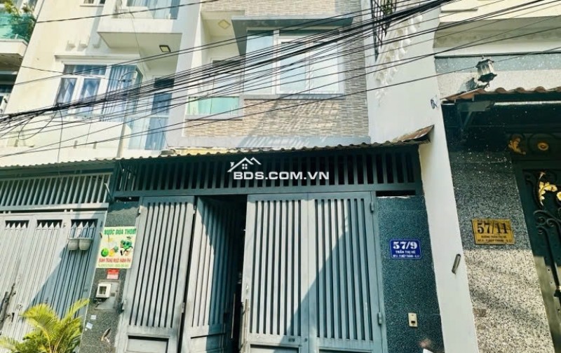 Nhà đẹp kiên cố - Ngay Hiệp Thành City - Hẻm xe hơi Trần Thị Hè - 4x17m - 3 tầng - 4.75 tỷ