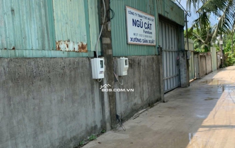 BÁN XƯỞNG ĐANG CHO THUÊ - HẺM XE HƠI - NHỊ BÌNH, HÓC MÔN - DIỆN TÍCH LỚN - GIÁ CHỈ 11 TỶ