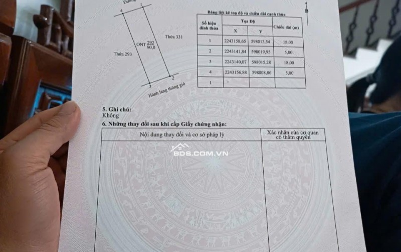 Chính chủ bán đất Ninh Bình tại Vạn Hạnh, oto vào quay đầu thoải mái