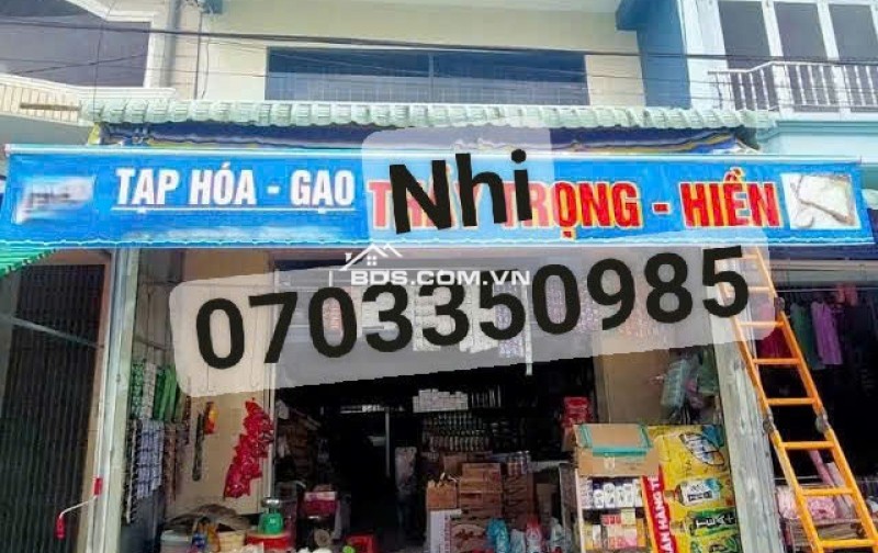 BÁN NHÀ MẶT TIỀN BÁN TẠP HÓA ĐƯỜNG HOÀNG PHAN THÁI - BÌNH CHÁNH