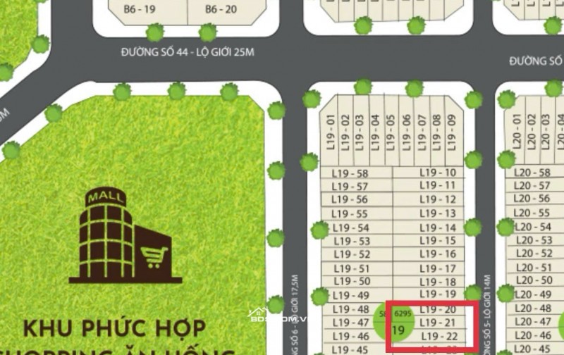 Bán Cặp Nền Khu Stella Mega City Cần Thơ (KDC Ngân Thuận), hướng Đông Nam, Giá Tốt