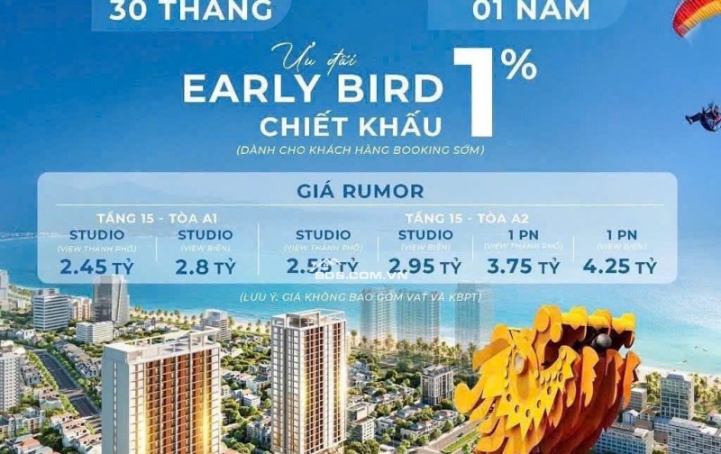 SUN COSTA RESIDENCE – BIỂU TƯỢNG MỚI CỦA BĐS DÒNG TIỀN TẠI ĐÀ NẴNG