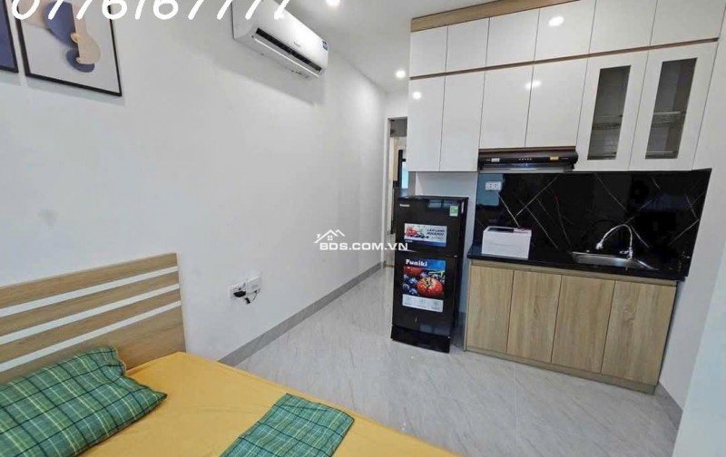 Chung cư mini Cầu Giấy, 60m2 - 6 tầng - mt 6m - 20 phòng kk - khoan 110tr/1t - nhỉnh 17 tỷ