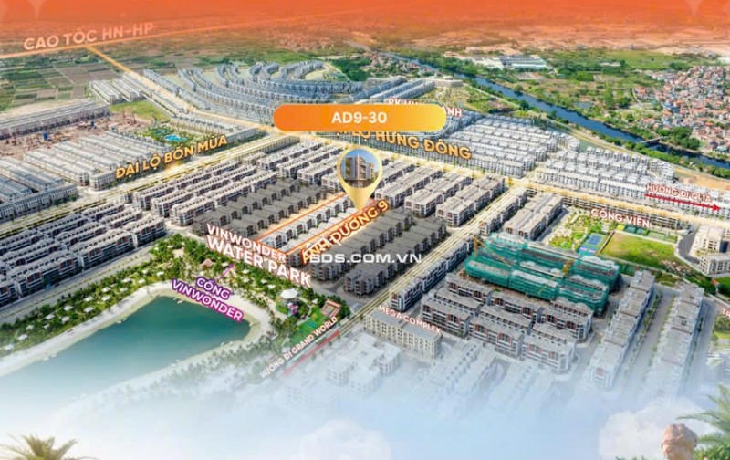 TỨ LẬP ÁNH DƯƠNG AD9-30 – THẲNG TRỤC CÔNG VIÊN VINWONDERS