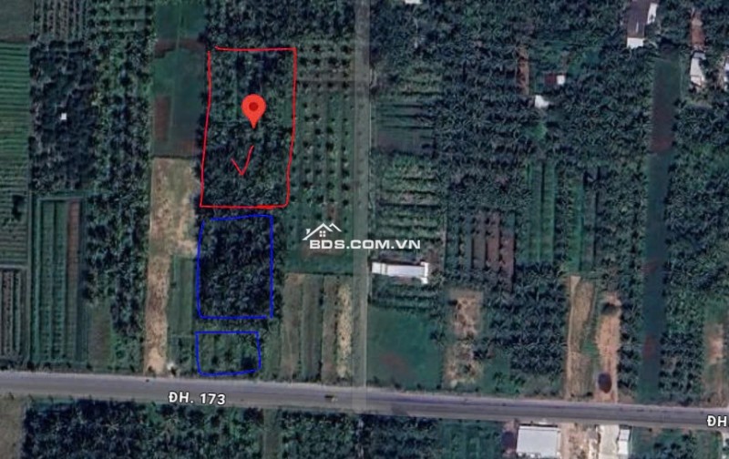 Chính chủ bán lô đất 1803.5 m2, 900k/m2 tại xã Sơn Hòa, Châu Thành, Bến Tre