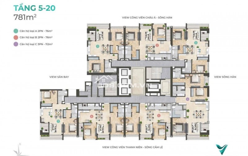 Suất ngoại giao duy nhất căn hộ Vista Đà Nẵng view sông Hàn pháo hoa đẹp nhất, giá rẻ nhất