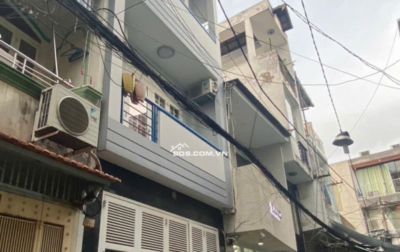 BÁN NHÀ SẴN KẾT CẤU HXH LÊ VĂN SỸ, P.12, Q.3 CHỈ 12.2 TỶ