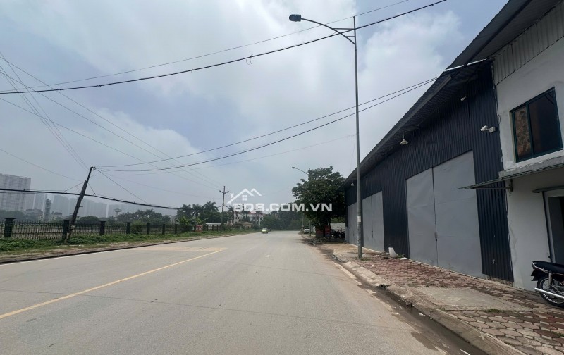 Cho thuê kho xưởng 1600m² mặt đường – KĐT Nam An Khánh, Hoài Đức, Hà Nội