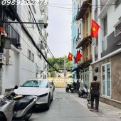 SÁT MẶT TIỀN ĐƯỜNG NGUYỄN TRÃI - XE HƠI ĐỖ CỬA - 4 TẦNG - KHU VỰC AN NINH DÂN TRÍ.