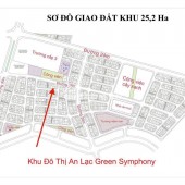 Bán đất dịch vụ Vân Canh khu 25.2 Ha