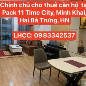 Chính chủ cho thuê căn hộ  tại Pack 11 Time City, Minh Khai, Hai Bà Trưng, HN