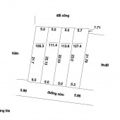 Bán 109m và 111m full ont 
vị trí : thủy xuân tiên-tiên chương mỹ-hà nội
cách quốc lộ 6 chỉ 500m