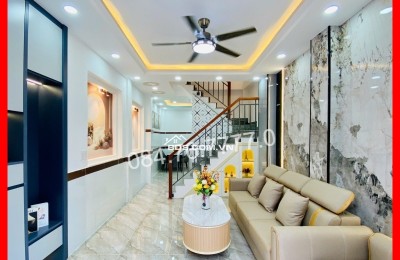 BÁN NHÀ HXH 4 TẦNG, 4PN, 4WC - QUANG TRUNG, GÒ VẤP - 5.7 TỶ - 33M2 - NHÀ MỚI ĐẸP - LIỀN KỀ TIỆN ÍCH