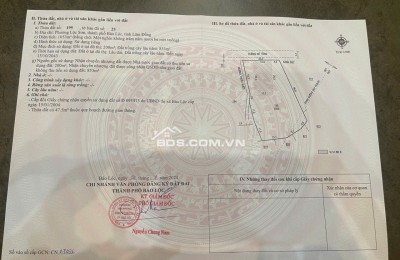 Chính Chủ Bán Đất 2 Mặt Tiền Đường Bê Tông Tại Phường Lộc Sơn , TP.Bảo lộc, Tỉnh Lâm Đồng