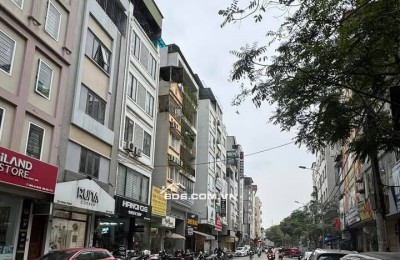 Nhà Đẹp Mặt Phố Kinh Doanh Trung Phụng, Đống Đa 98m, 9 tầng, mt 6.3m, giá 85 tỷ.