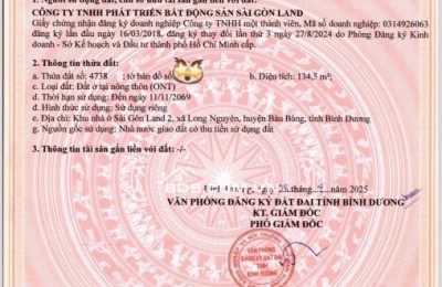 Đất nền sổ sẵn liền kề khu công nghiệp Bàu Bàng _Bình Dương giá rẻ