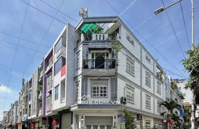 MẶT TIỀN HOA LAN, P2- LÔ GÓC 2 MẶT - (4x16) - 4 TẦNG