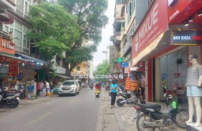 BÁN NHÀ MẶT PHỐ YÊN PHỤ, 66M2, 8T, MT 3.8M, KINH DOANH CAFE + CĂN HỘ DỊCH VỤ VIEW HỒ TÂY