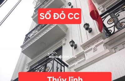 THÚY LĨNH HM, 5 TẦNG, ĐANG HOÀN THIỆN, SỔ RIÊNG, 30m RA Ô TÔ
