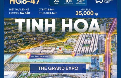 Sở hữu ngay siêu phẩm biệt thự HG6-4x 
vinhomes cổ loa