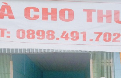 Cho thuê nhà mặt tiền mặt bằng kinh doanh kV trung tâm QL1A TP Vĩnh Long