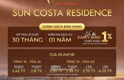 SUN COSTA – biểu tượng sống sang ven biển, đang khiến thị trường đảo điên từng giờ