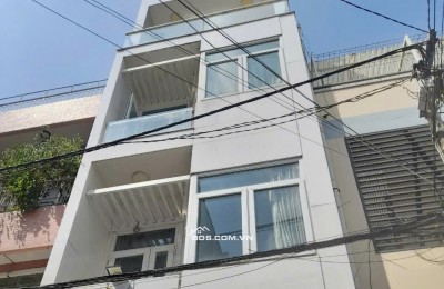 Nhà mới xây MTNB Cư Xá Lữ Gia. 4x16m. 4 tầng thang máy. Đường nhựa 8m có lề - 14,5 tỷ thương lượng
