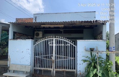 Nhà hoàn công 1 Tỷ2, cách dãy nhà phố 3/2 Hậu Nghĩa 150m