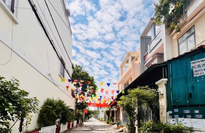 NHÀ KHU ĐỒNG BỘ CỰC ĐẸP ĐẼ VĂN MINH! ĐƯỜNG 8M Ô TÔ ĐẬU CỬA, GIÁP GÒ VẤP