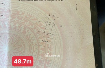 Bán lô đất dịch vụ 48.7m khu 25ha Vân Canh, gần công viên lớn siêu đẹp, giá tốt