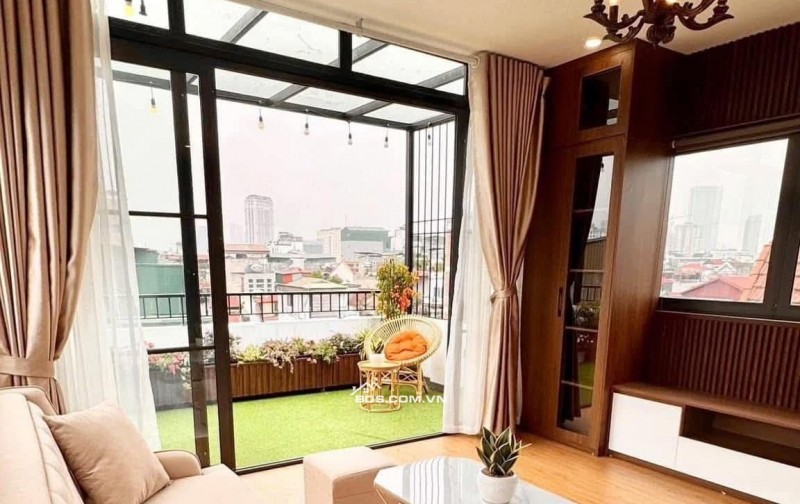 Nhà Đẹp Dòng Tiền, Đường Láng, Đống Đa 75m, 7 tầng, mt 4.6m, giá 18.5 tỷ.